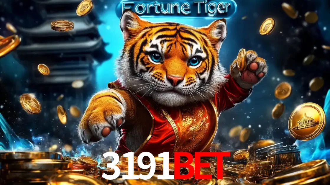 Imagem promocional do jogo de slot Fortune Tiger, com um tigre majestoso em traje tradicional cercado por uma fortuna em moedas de ouro, disponível agora no cassino 3191bet.