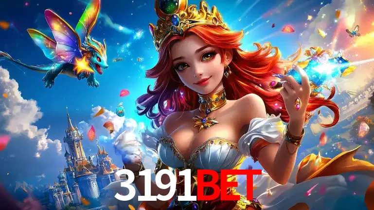 A princesa de um reino de fantasia mágico, com seu pequeno dragão, apresentando um mundo de prêmios encantados nos jogos de caça-níqueis do cassino 3191bet.